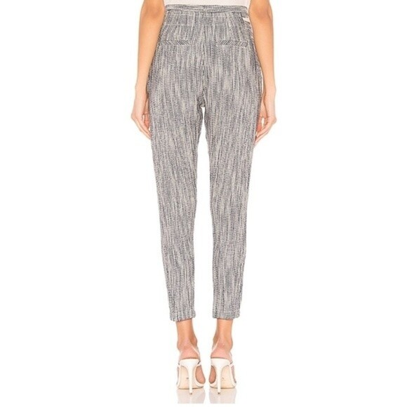 NWT Free People Size 4 Caraway Light At Sunrise Cotton Drawstring Cropped Pants - Picture 4 of 11